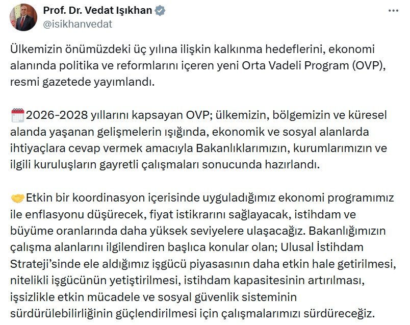 Çalışma ve Sosyal Güvenlik