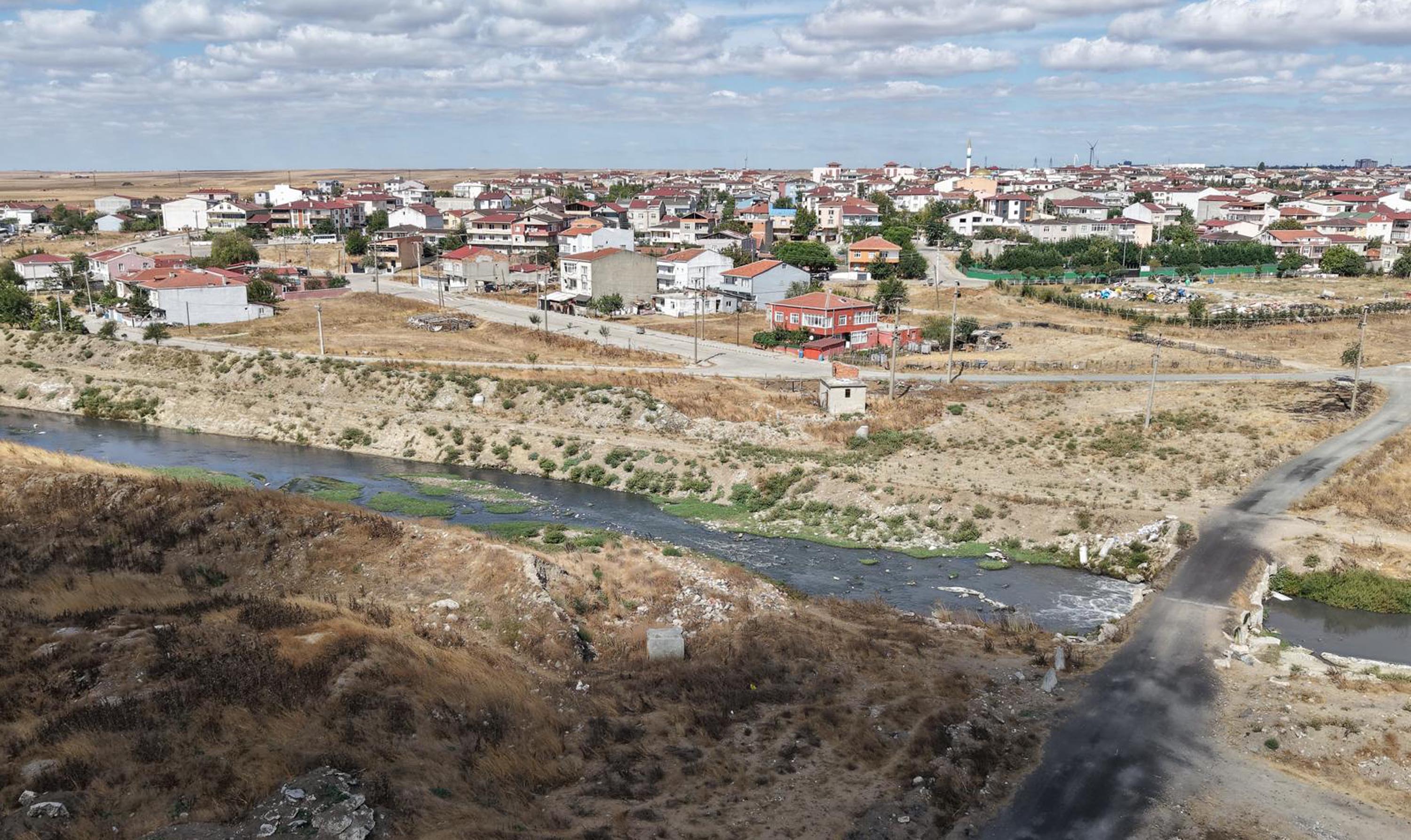 Tekirdağ'da Çorlu Deresi'ne TESKİ'nin