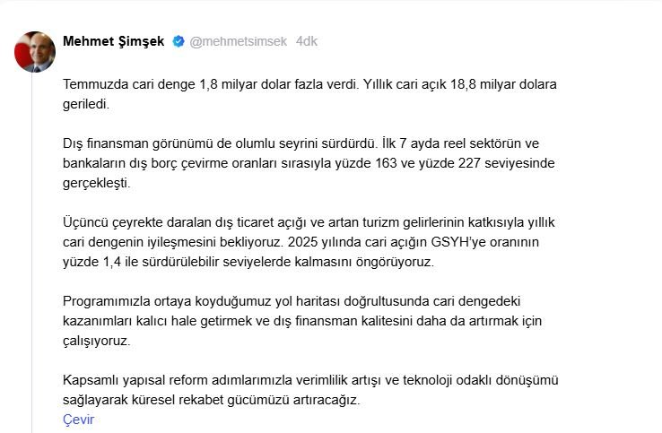 Hazine ve Maliye Bakanı