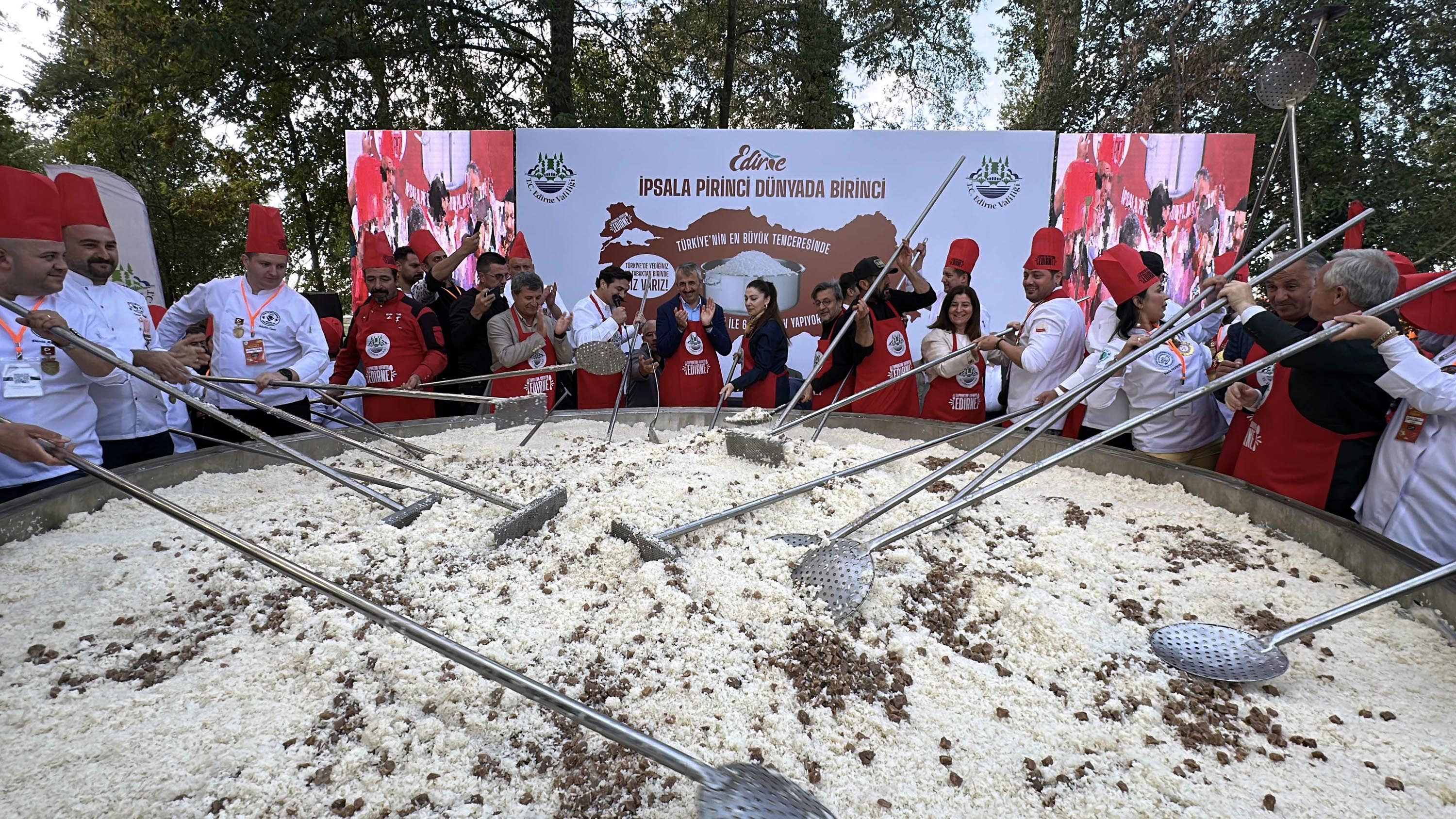 Edirne'de düzenlenen Gastronomi Festivali'nde