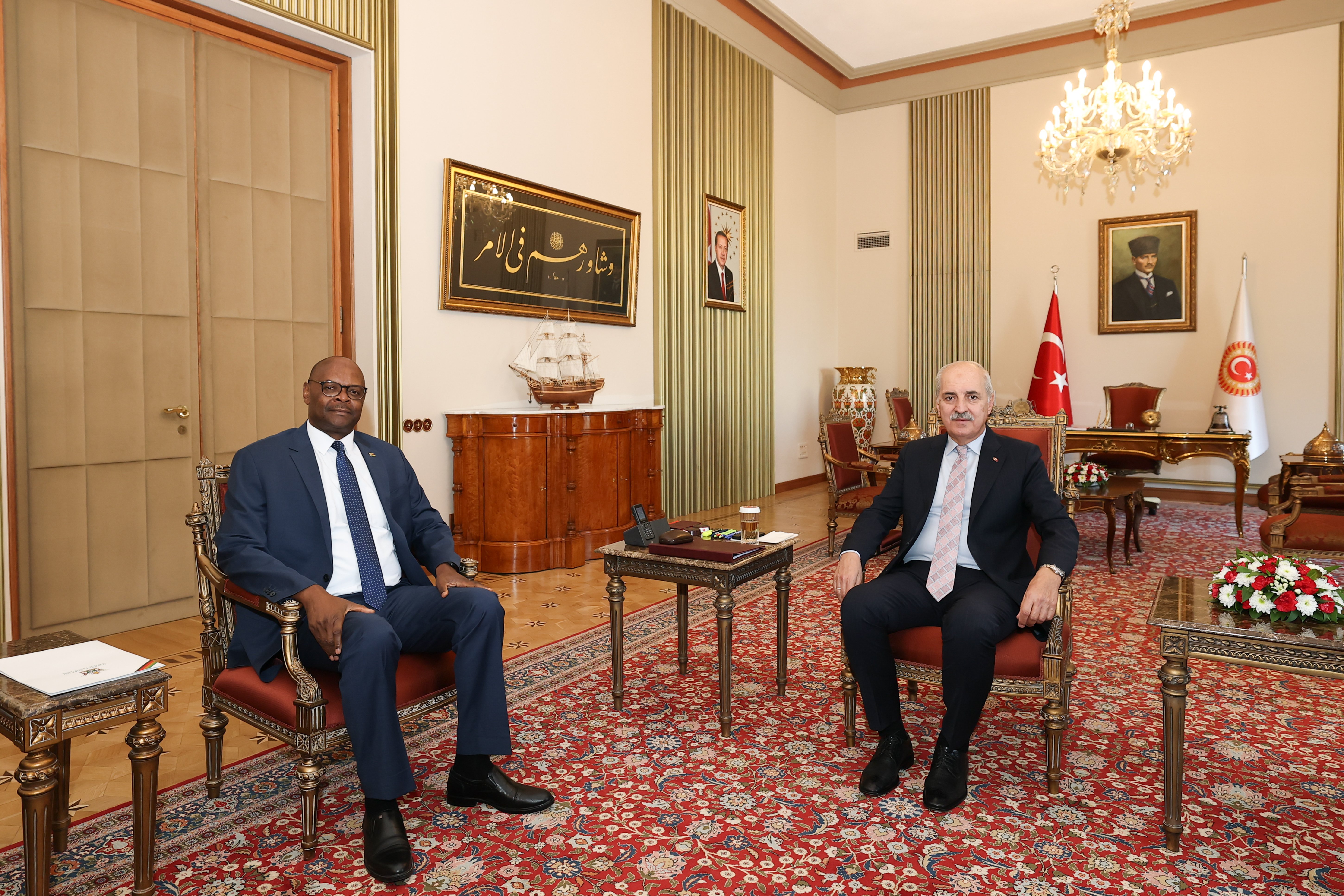 TBMM Başkanı Numan Kurtulmuş,