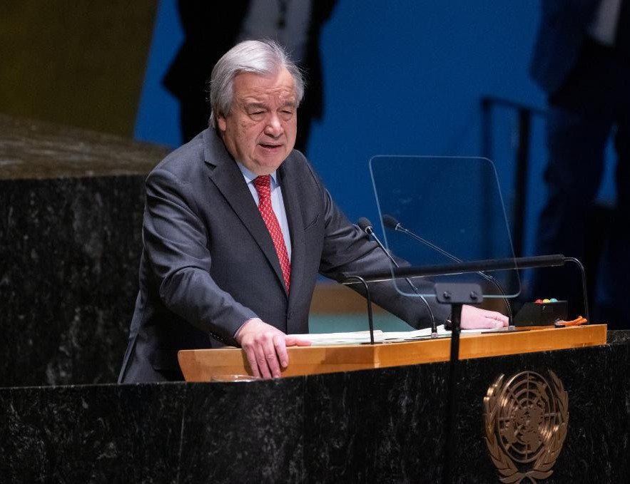 BM Genel Sekreteri Antonio Guterres,