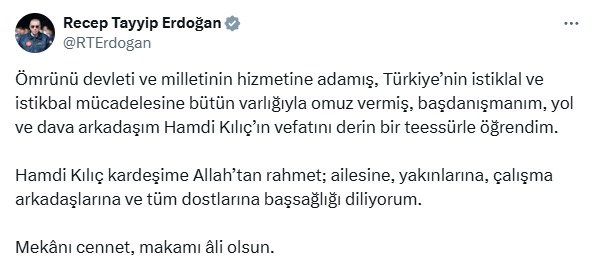 Cumhurbaşkanı Recep Tayyip Erdoğan,
