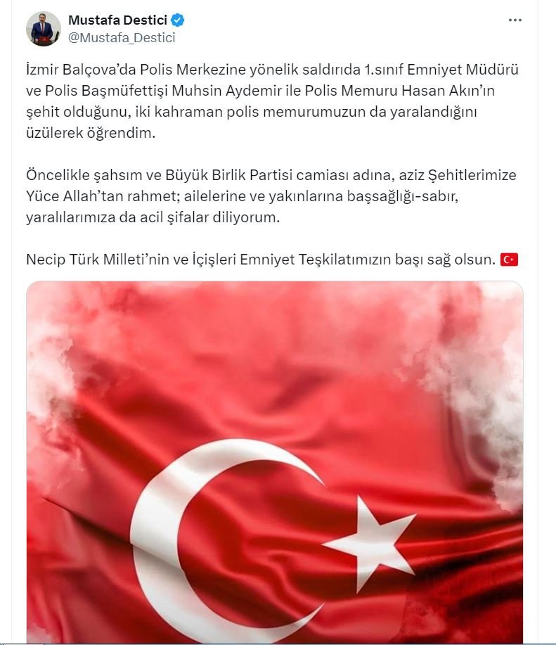 BBP Genel Başkanı Mustafa