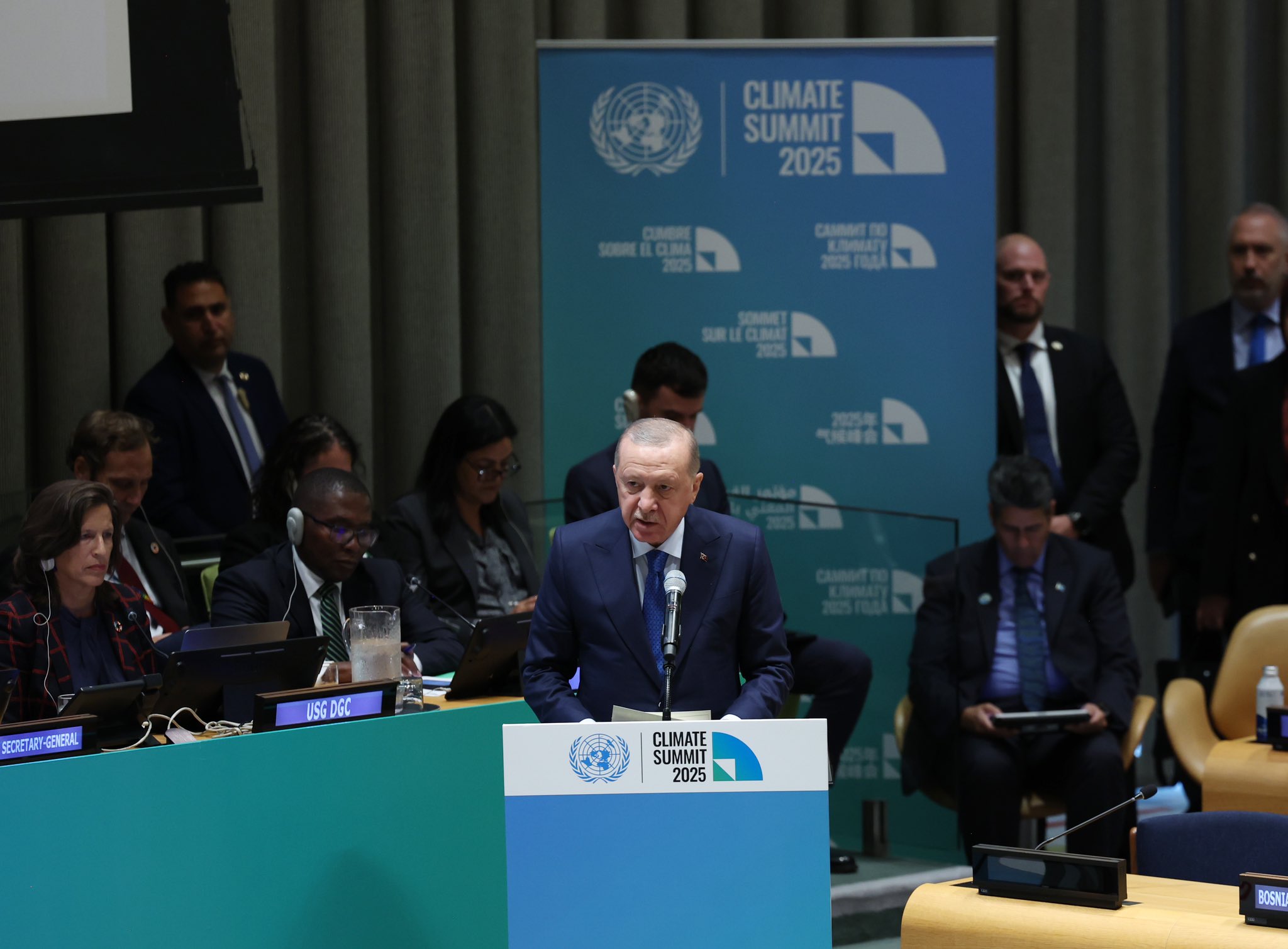 Cumhurbaşkanı Erdoğan BM İklim