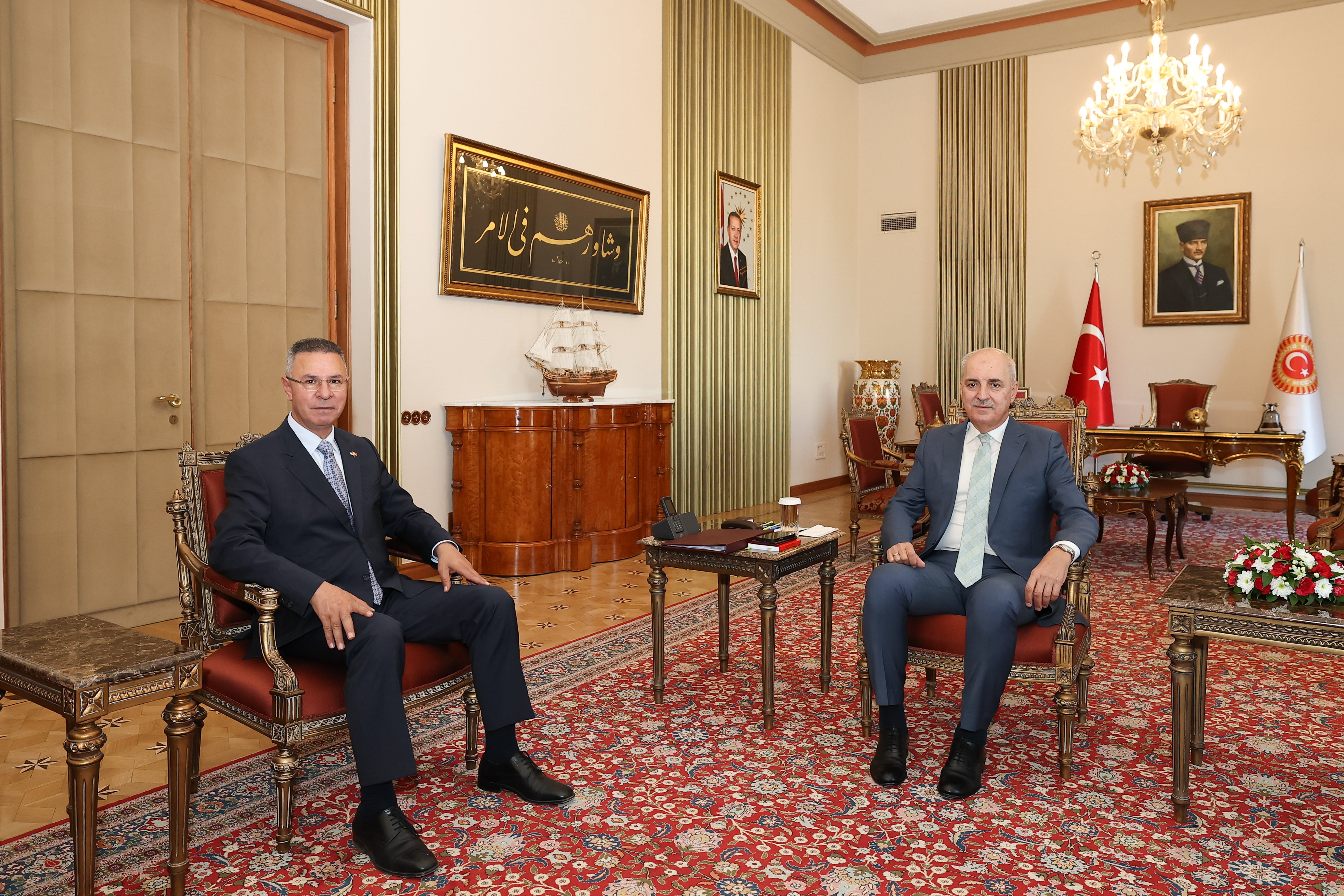 TBMM Başkanı Numan Kurtulmuş,