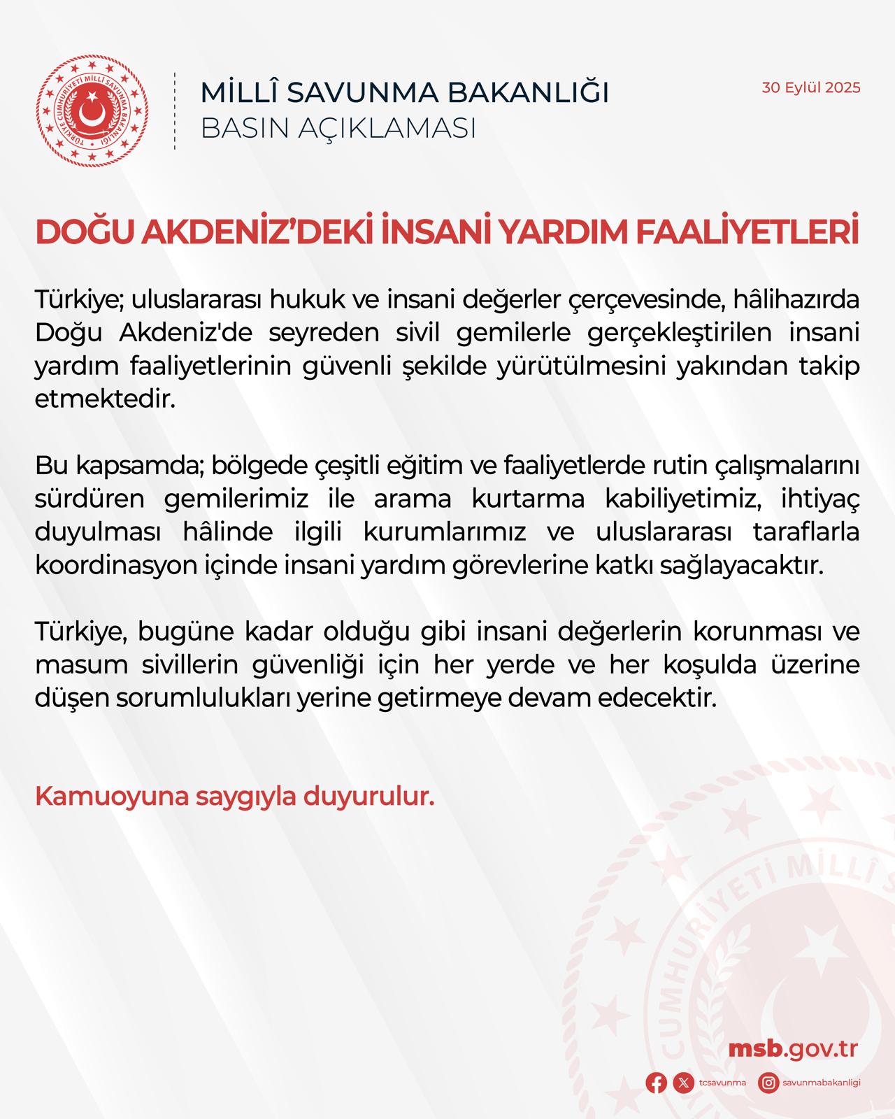 Milli Savunma Bakanlığı, Doğu