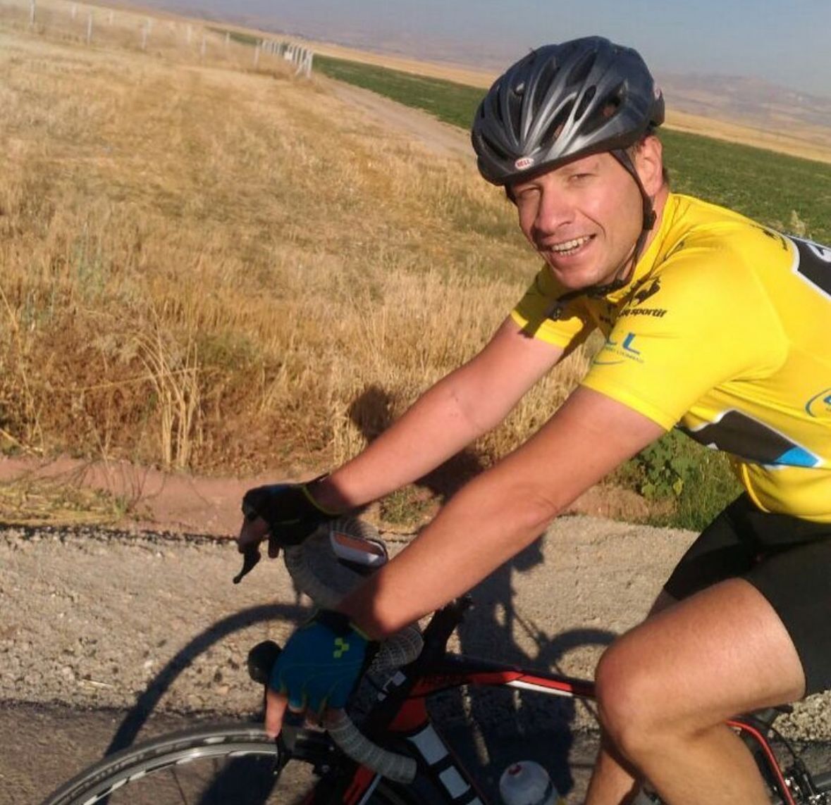 Ankara'da triatlon sporcusu Berkan