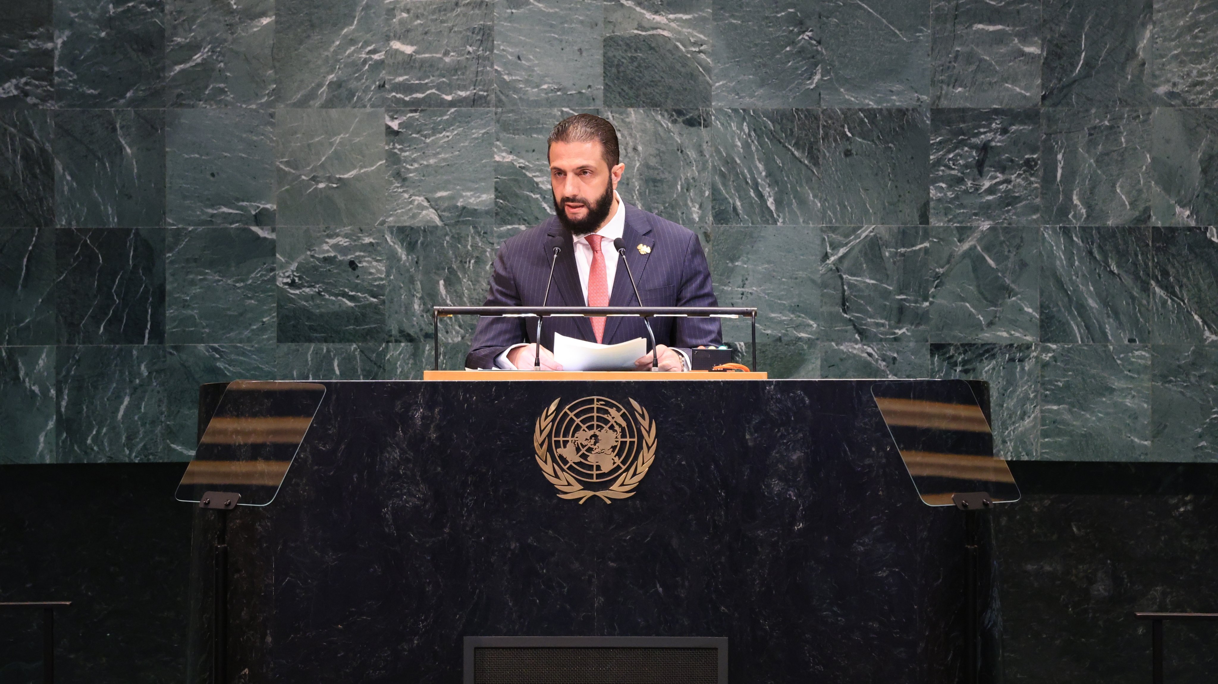 Suriye Cumhurbaşkanı Ahmed Şara,