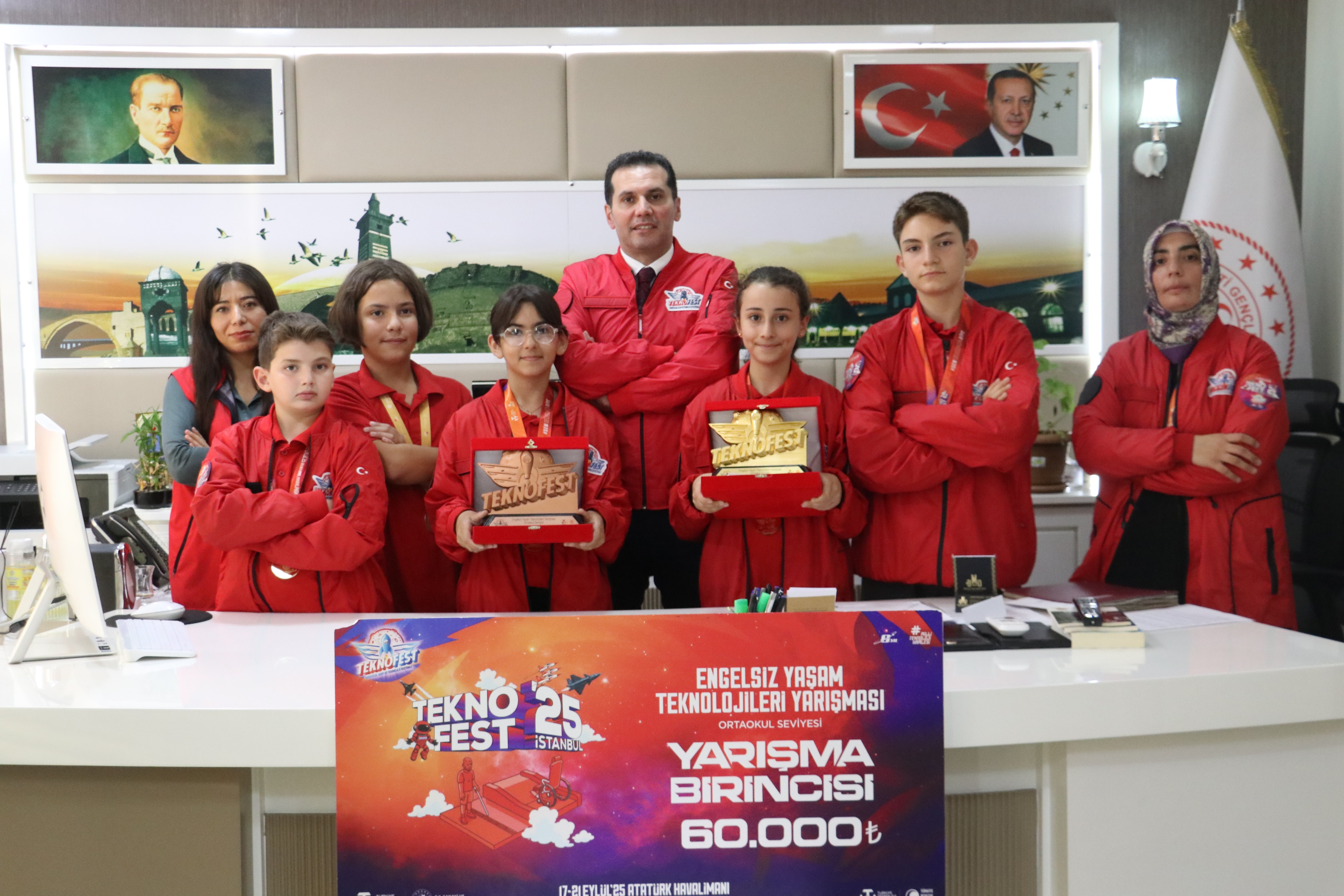 Diyarbakırlı öğrenciler TEKNOFEST 2025'te