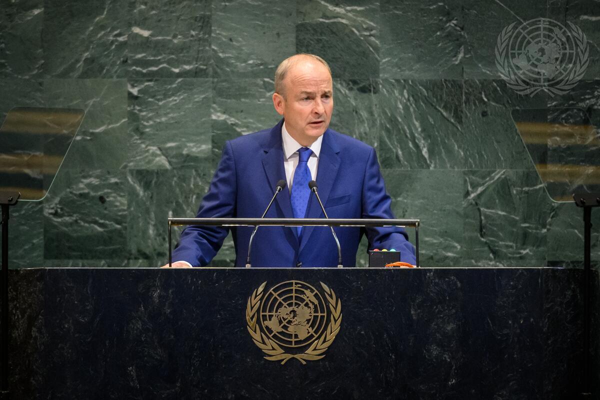 İrlanda Başbakanı Micheal Martin,