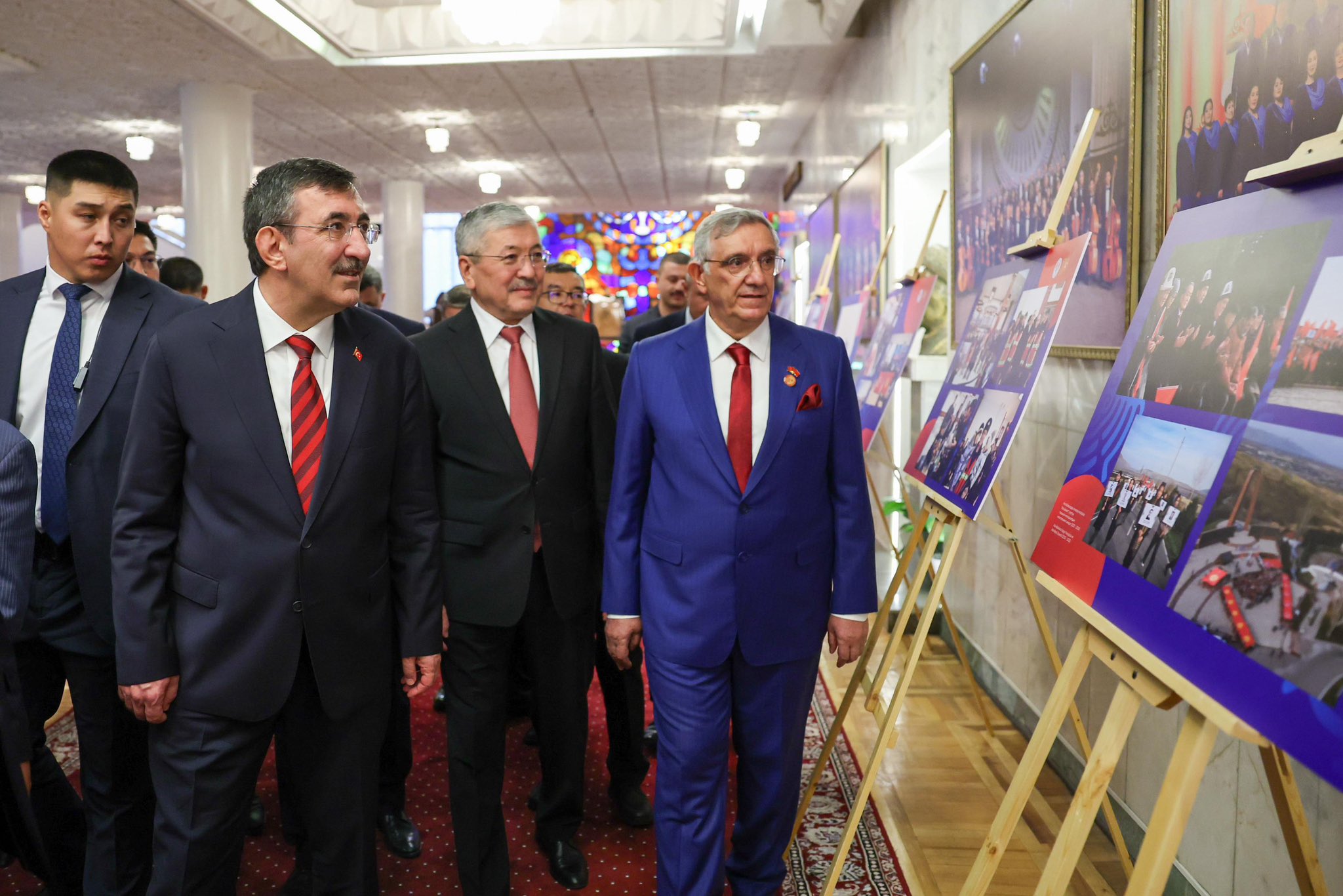 Cumhurbaşkanı Yardımcısı Cevdet Yılmaz, Kırgızistan-Türkiye