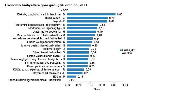 TÜİK'in 2023 verilerine göre