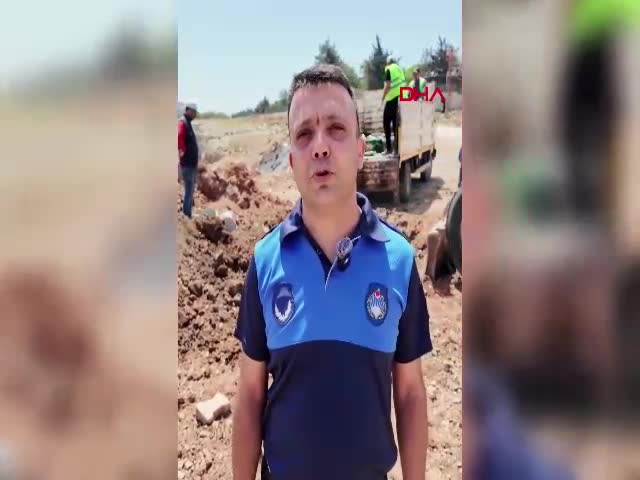 Hatay'ın Reyhanlı ilçesinde yapılan