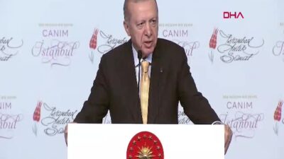 Cumhurbaşkanı Erdoğan: ‘İstanbul Sanat Eserlerimizin Adeta Ser Levhası Olmuştur’