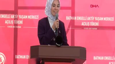 Bakan Göktaş Batman’da Engelli Aktif Yaşam Merkezi’ni Açtı: ‘Kimseyi Geride Bırakmıyoruz’