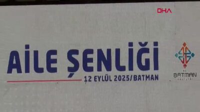 Bakan Göktaş Batman’da Aile Festivali’nde: ‘Güçlü Aile, Güçlü Toplum Demektir’