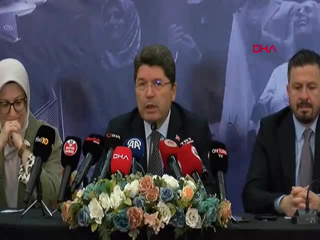 Adalet Bakanı Yılmaz Tunç,