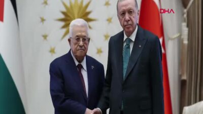 Cumhurbaşkanı Erdoğan, Filistin Devlet Başkanı