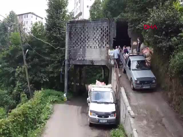 Rize'nin Pazar ilçesinde arazi
