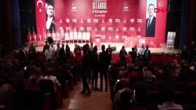CHP İstanbul’da Tarihi Olağanüstü İl Kongresi Başladı: Özgür Çelik Alkışlarla Karşılandı