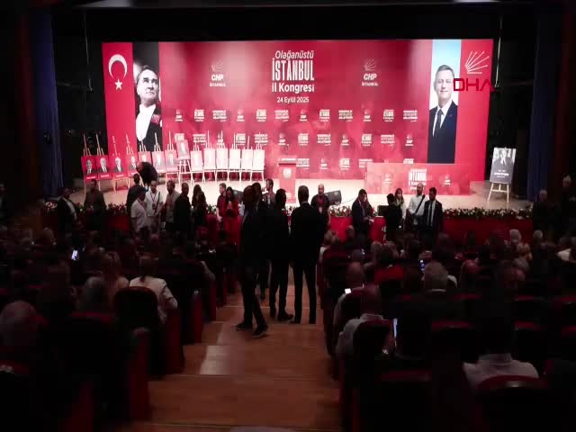CHP'nin İstanbul Olağanüstü İl