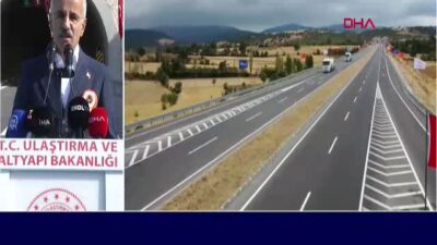 Ulaştırma ve Altyapı Bakanı Uraloğlu, Amasya’da Aydınca Varyantı ve Şehit Ahmet Özsoy Tüneli’nin Açılışını Gerçekleştirdi