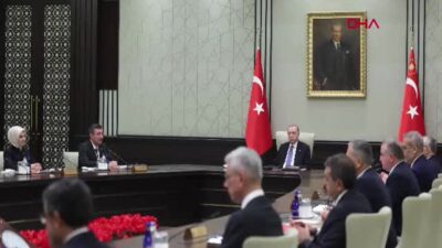 Cumhurbaşkanı Recep Tayyip Erdoğan'ın başkanlığında