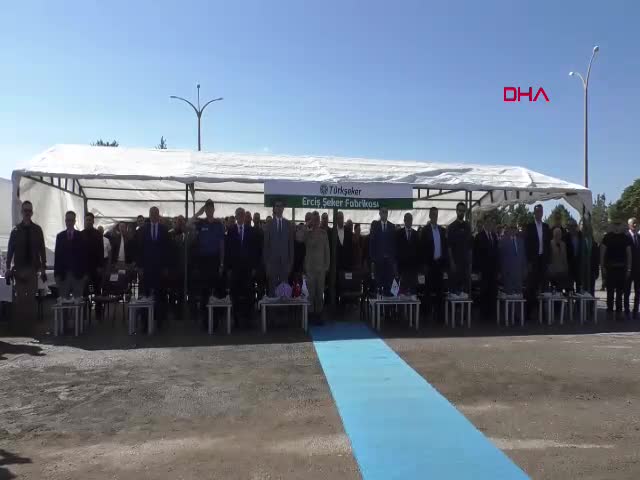 Van Erciş Şeker Fabrikası'nda