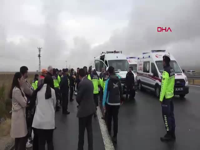 Aksaray otoyolunda meydana gelen