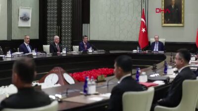 Cumhurbaşkanı Recep Tayyip Erdoğan'ın başkanlığında