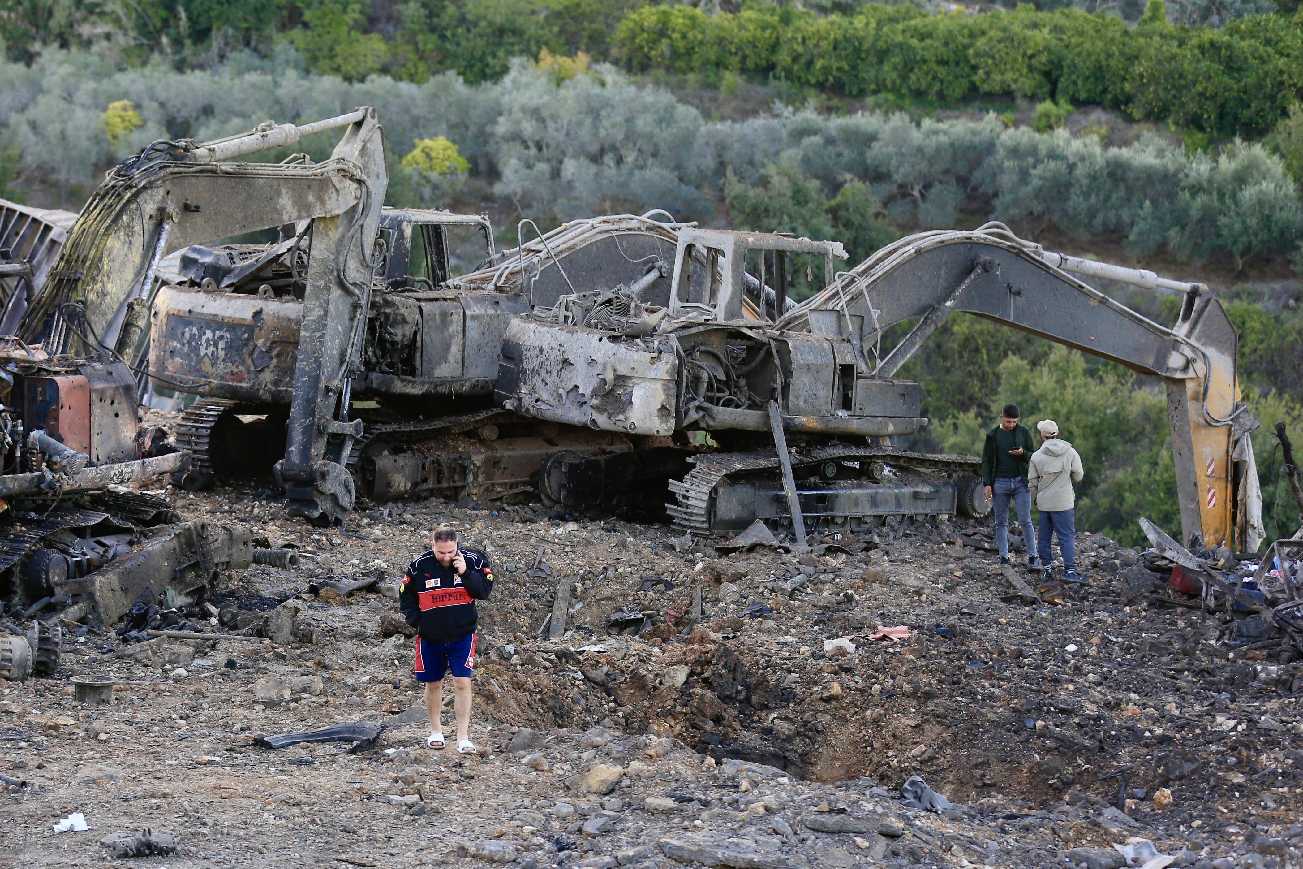İsrail ordusunun Lübnan'ın güneyine