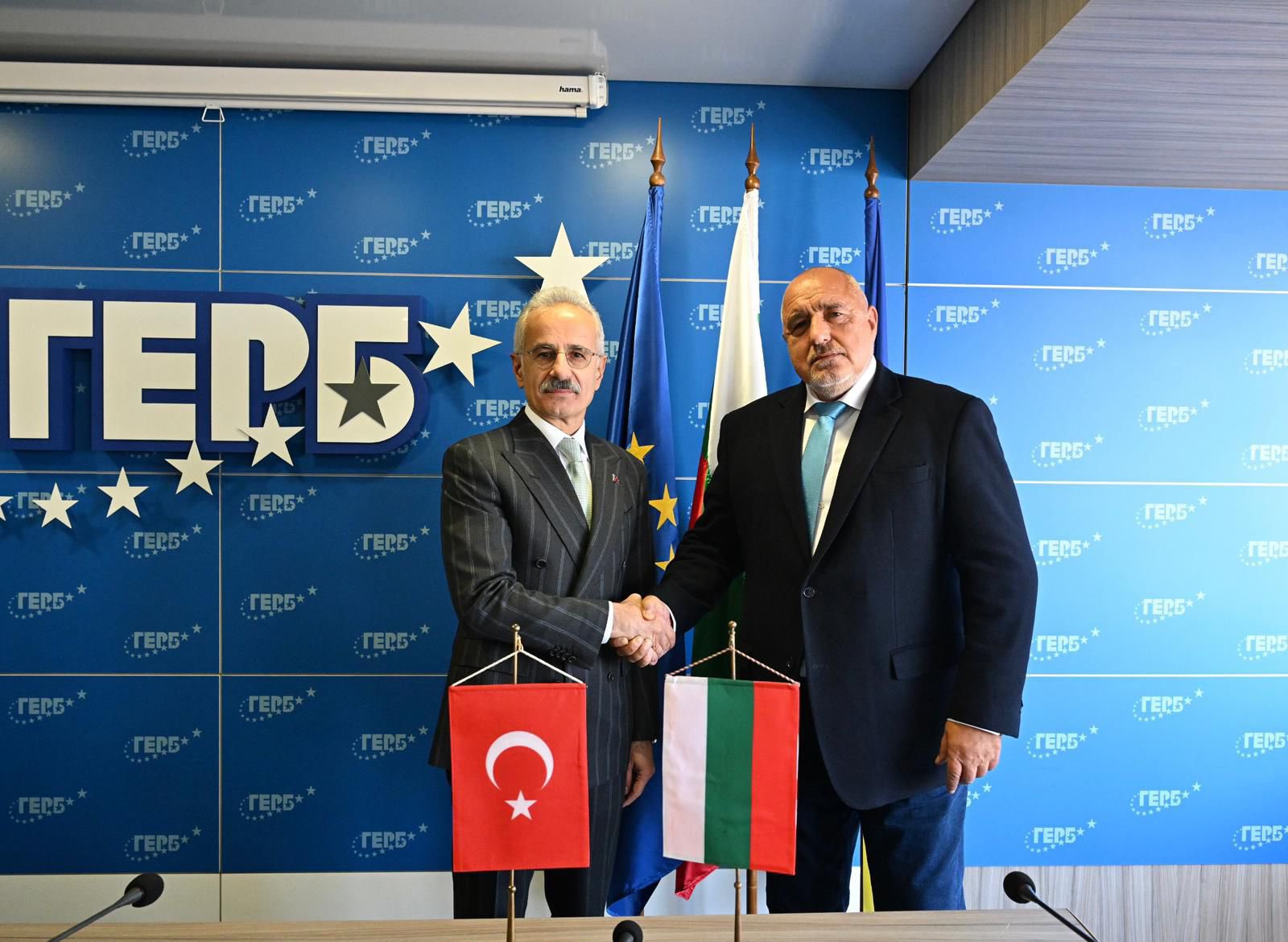 Bakan Uraloğlu Bulgaristan’da Borisov ile Stratejik Görüşme Gerçekleştirdi