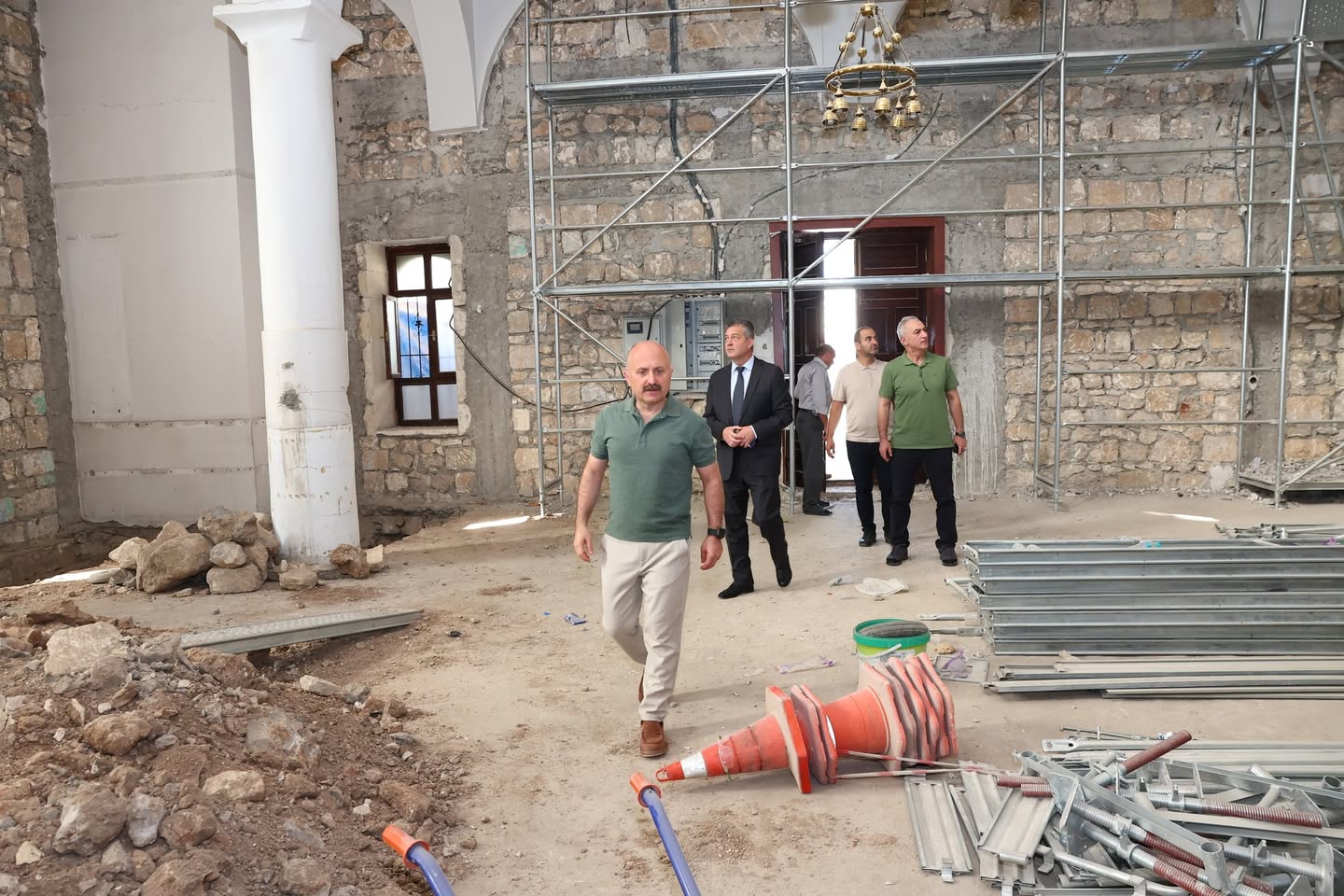 Adıyaman'ın tarihi Yenipınar Camisi,