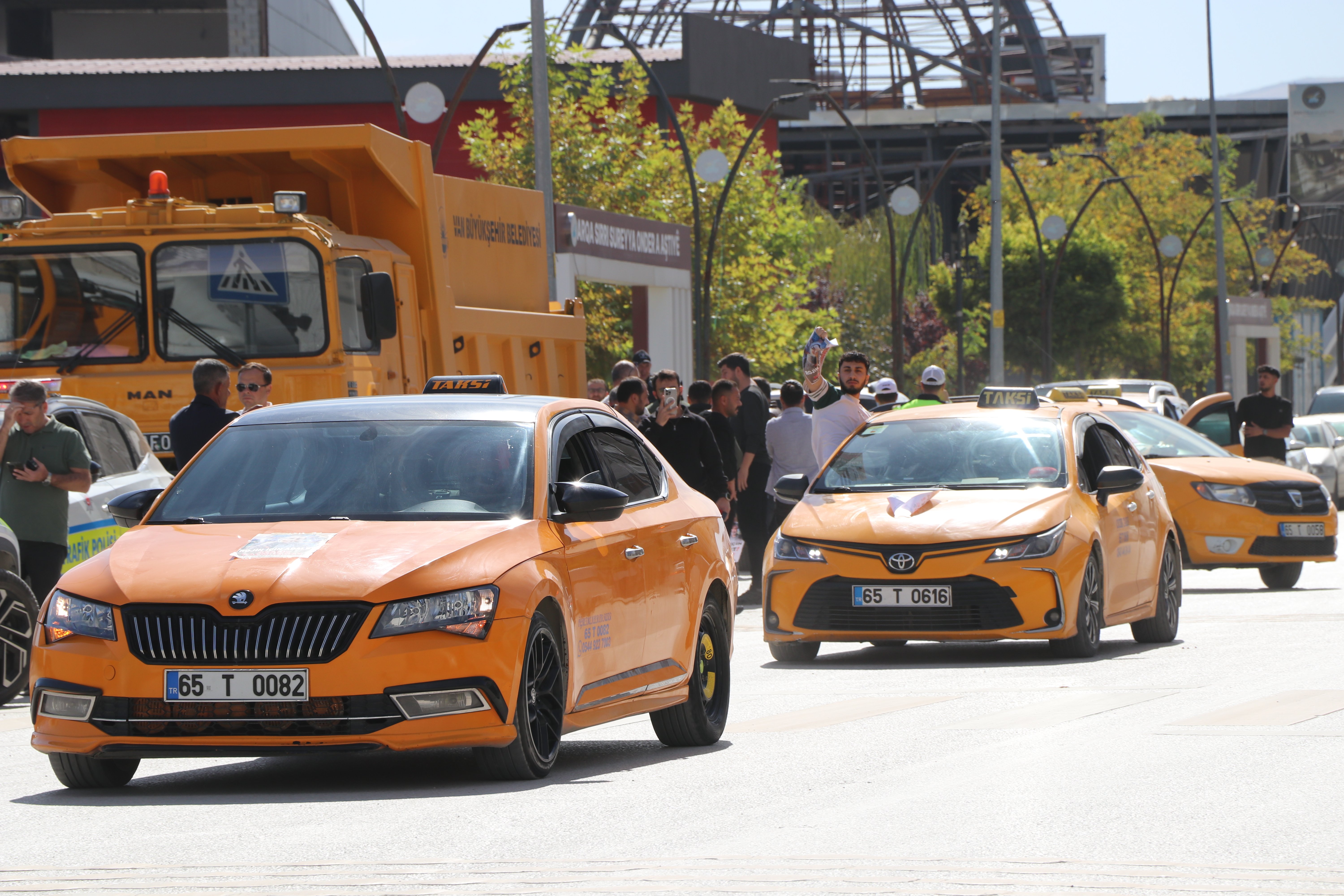 Van'da taksiciler, üniversite öğrencisi