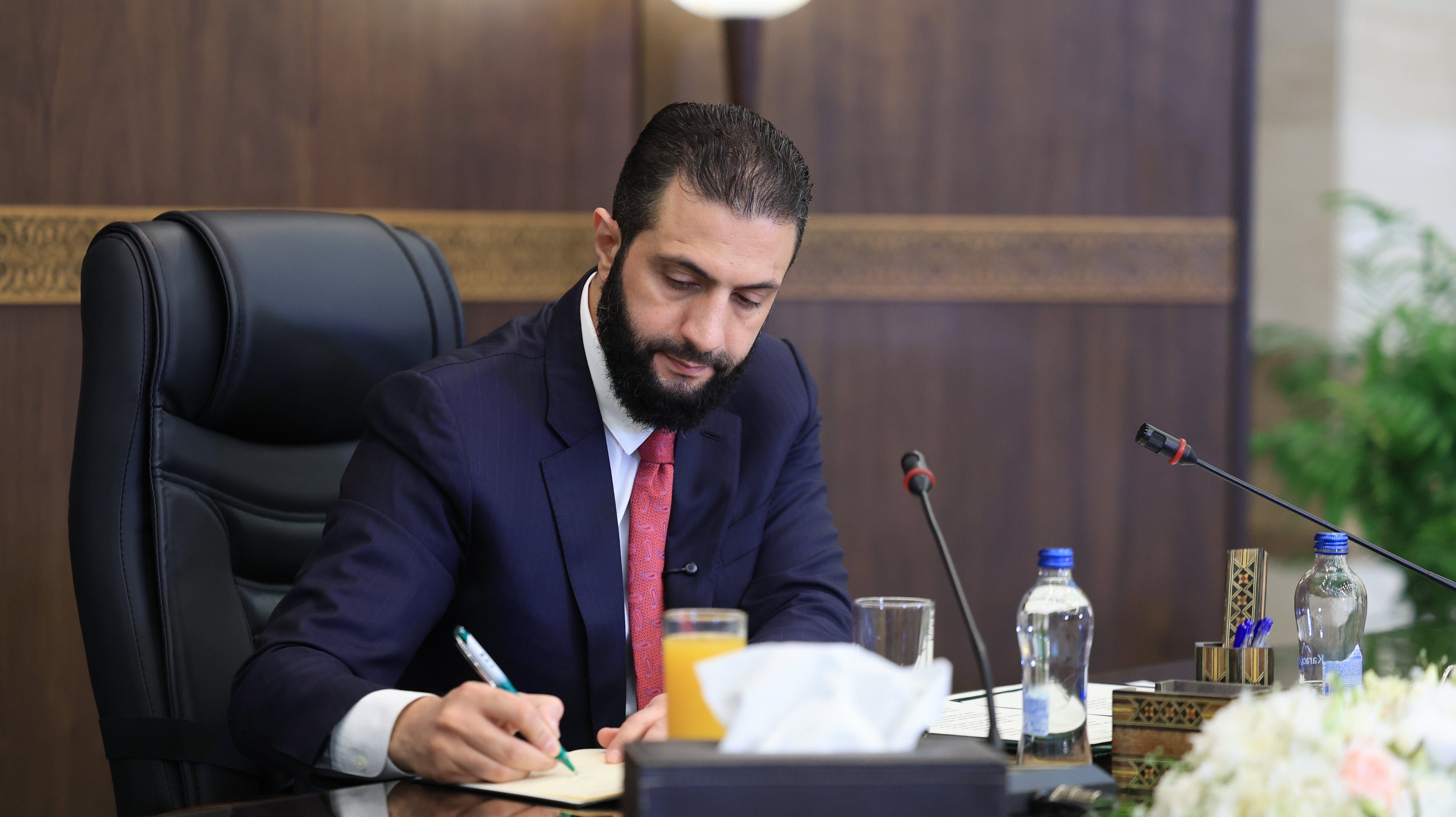 Suriye Cumhurbaşkanı Ahmed Şara,