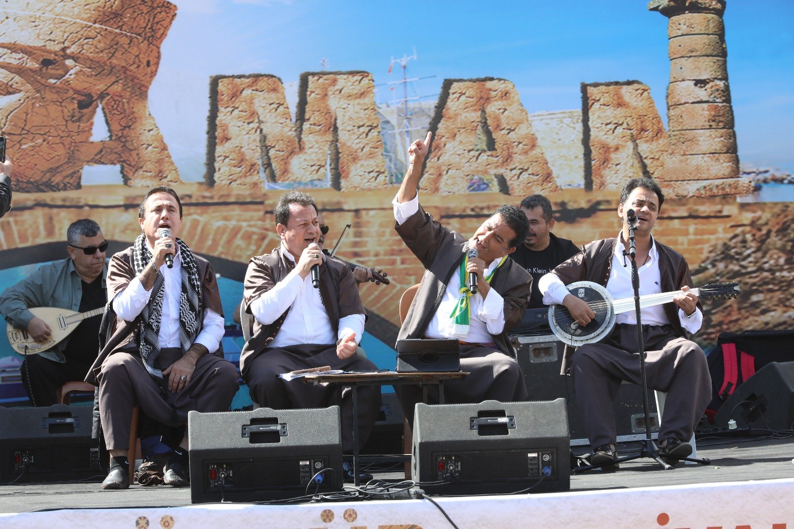 KKTC'de düzenlenen Çiğ Köfte