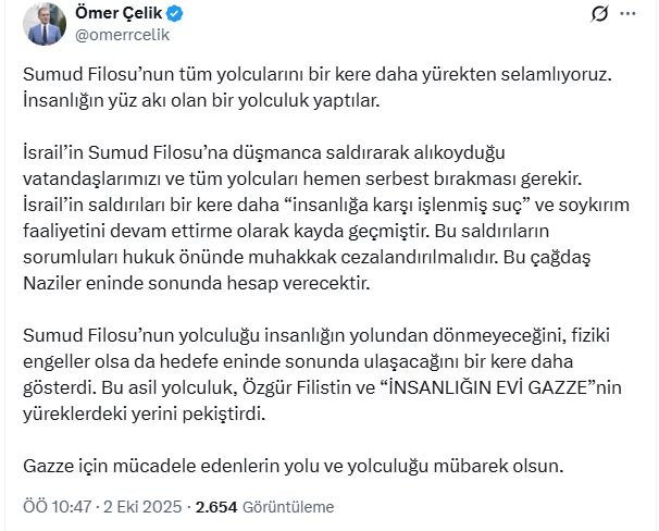 AK Parti Sözcüsü Ömer