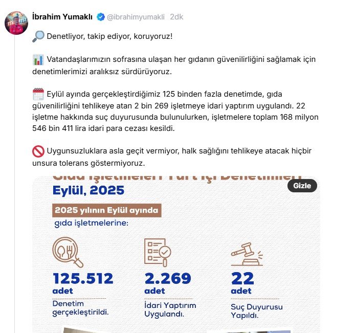 Tarım ve Orman Bakanı