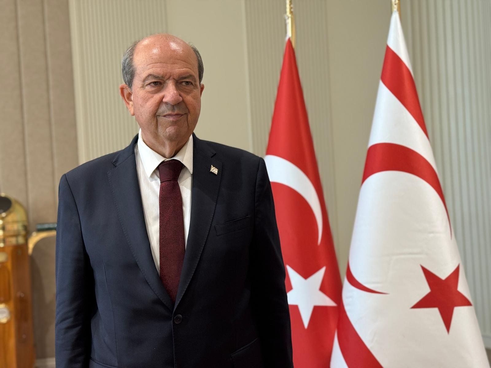 KKTC Cumhurbaşkanı Ersin Tatar,