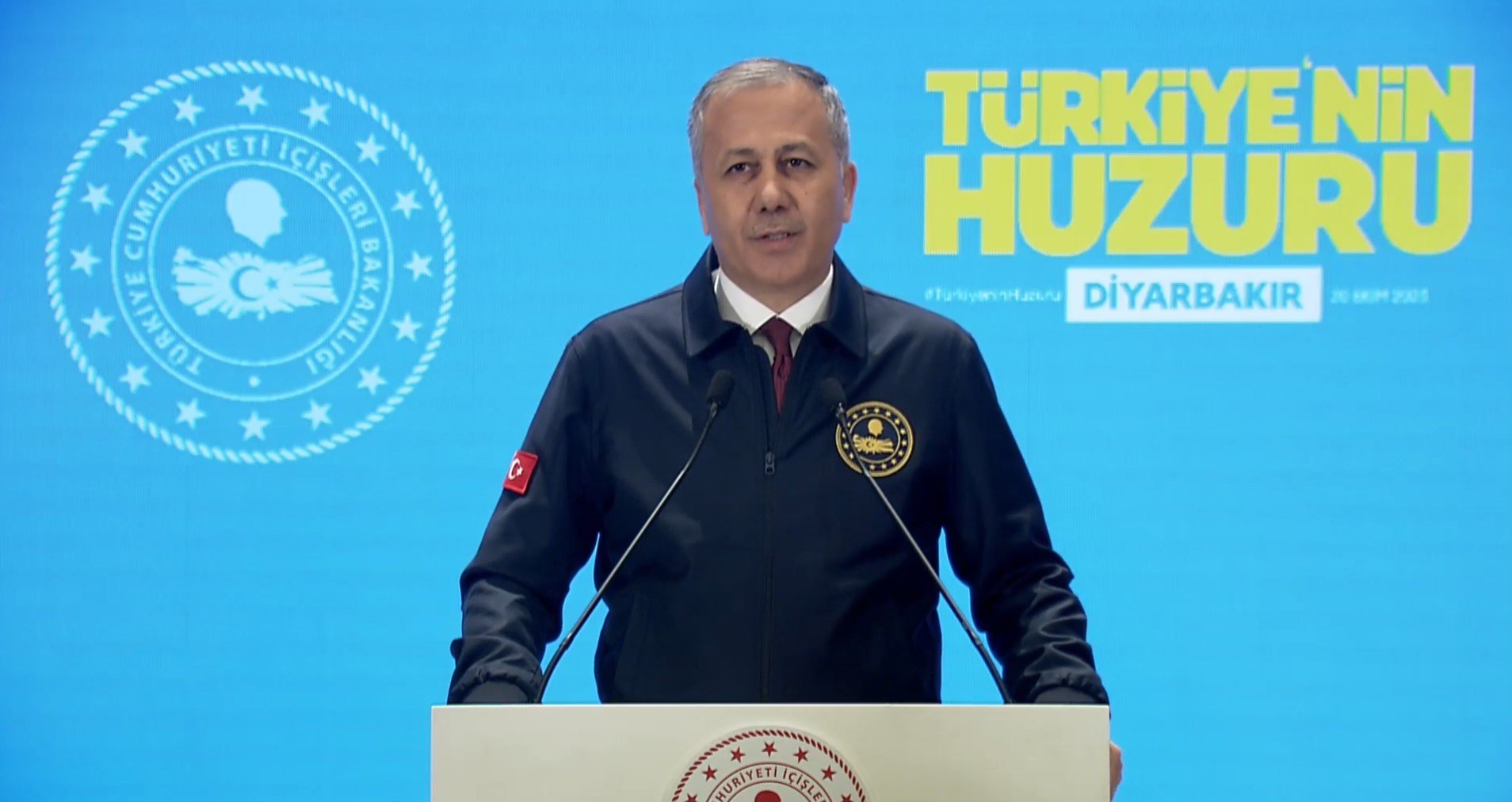 İçişleri Bakanı Ali Yerlikaya,