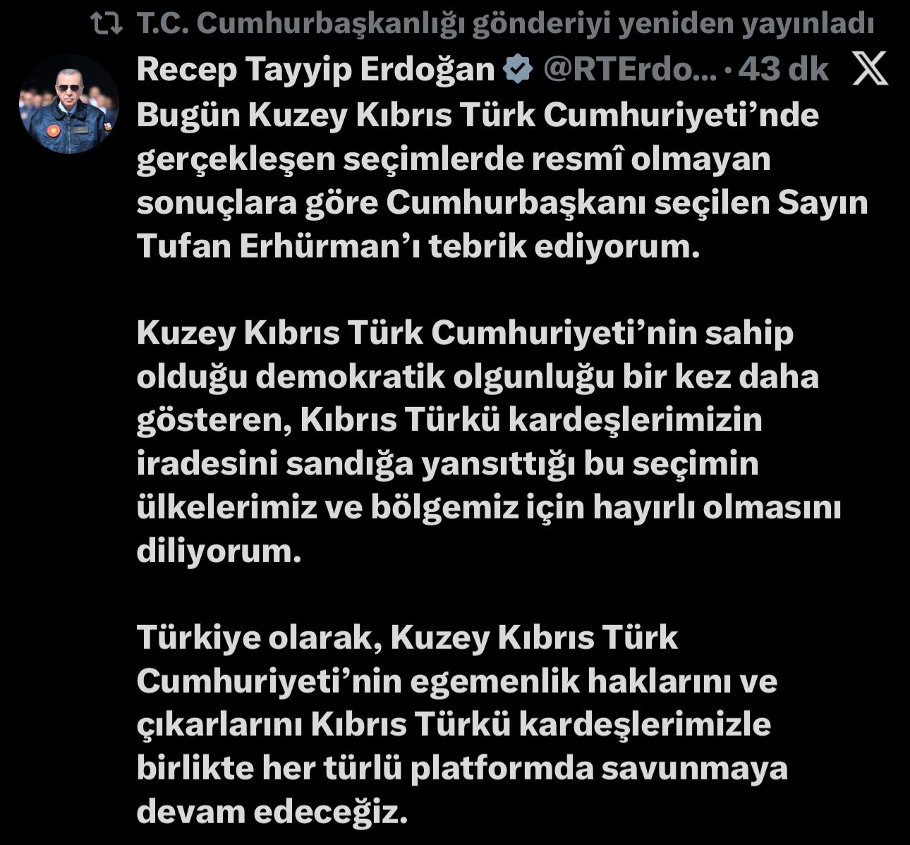 Cumhurbaşkanı Recep Tayyip Erdoğan,