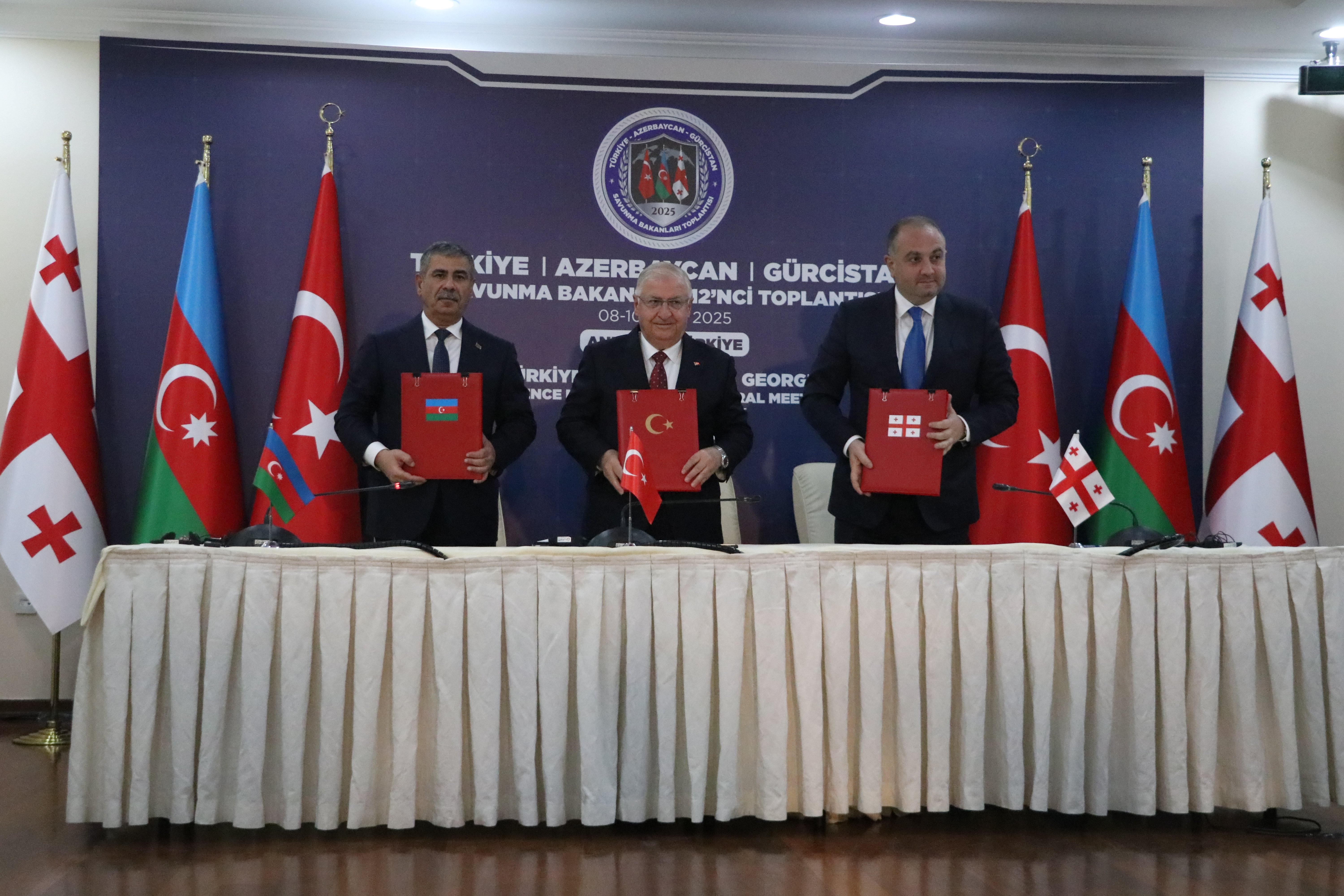 Türkiye-Azerbaycan-Gürcistan Savunma Bakanları Üçlü Protokol İmzaladı: Kafkasya’da Yeni Dönem Başlıyor
