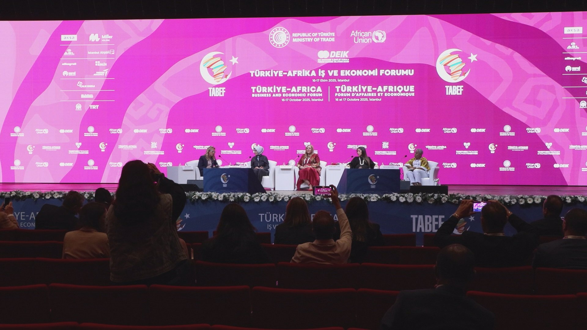 Türkiye-Afrika İş Forumu'nda düzenlenen