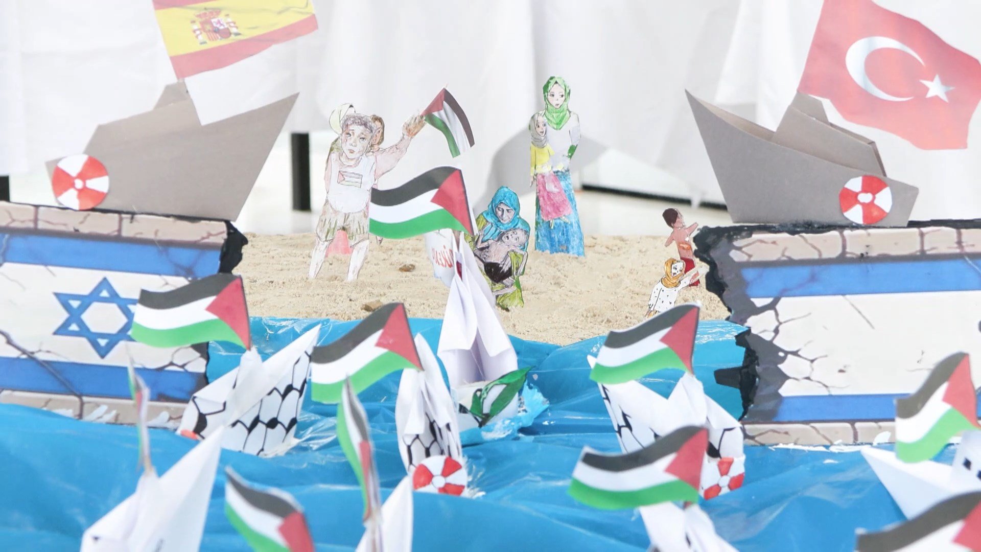 Başakşehir’de Öğrencilerden ‘Gazze’nin Sessiz Çığlığı’ Farkındalık Etkinliği