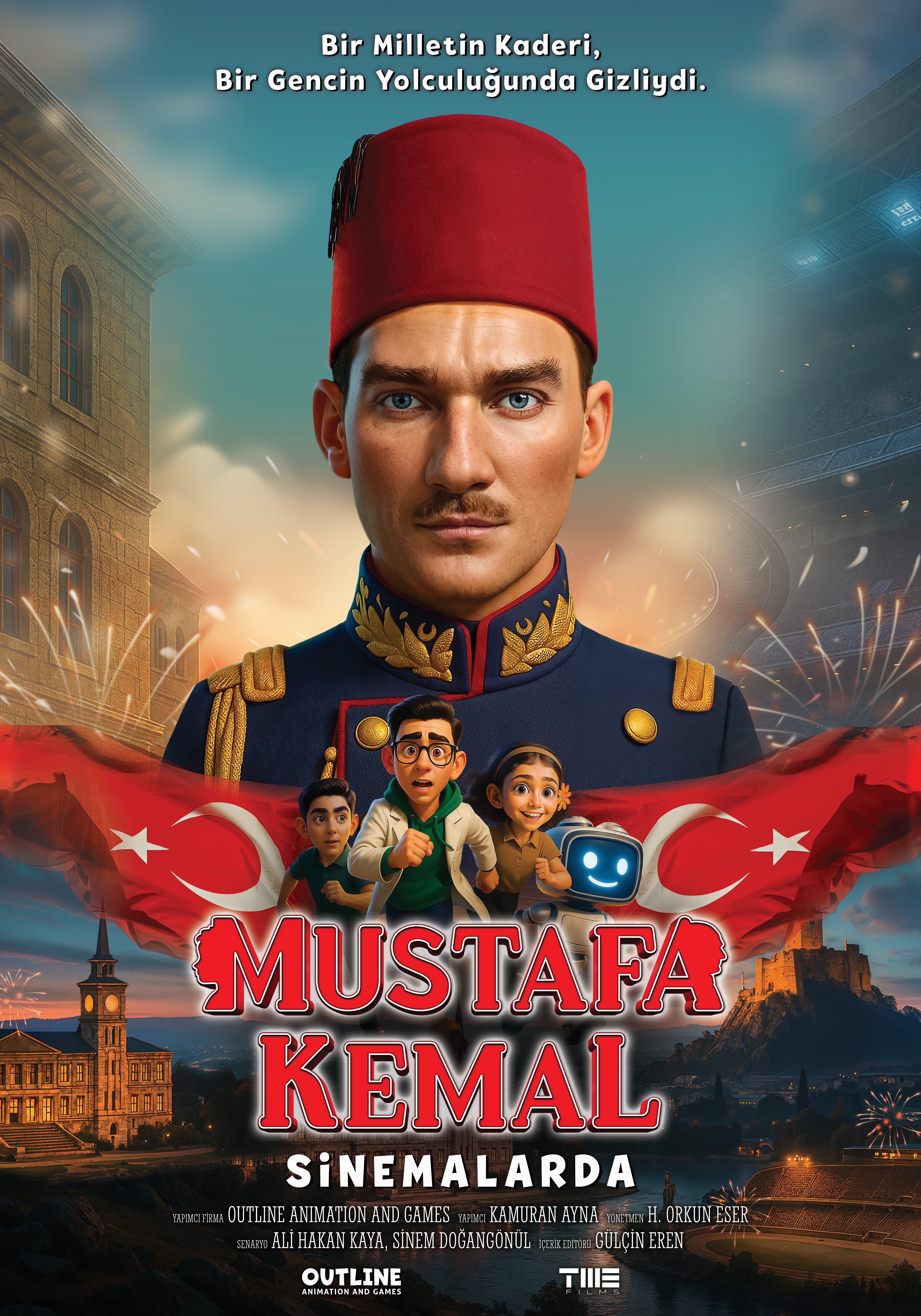 Cumhuriyet Bayramı’nda ‘Mustafa Kemal’ Filmi İçin Özel Kampanya: 120 TL’ye Sabit Fiyat Mustafa Kemal animasyon filmi