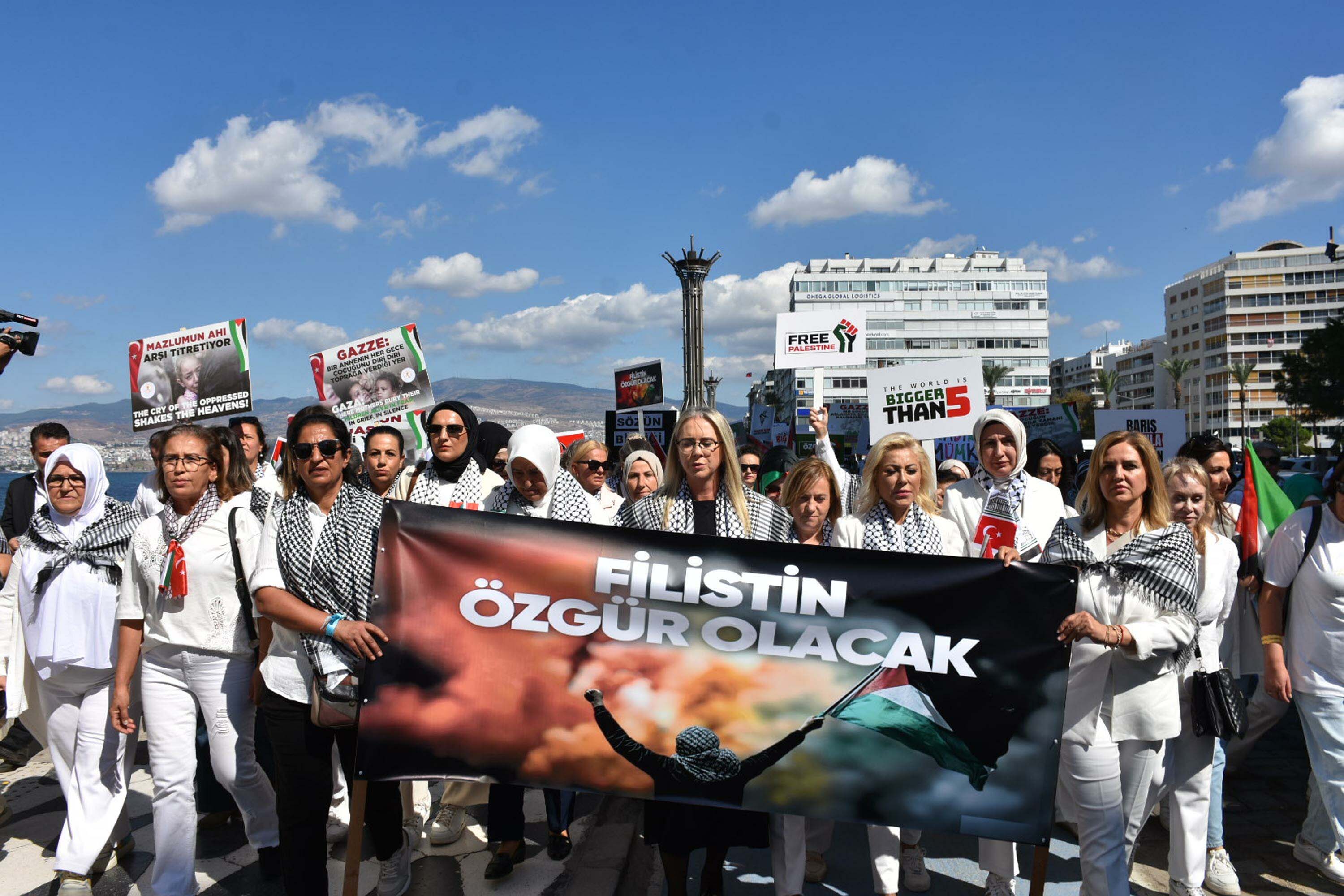 AK Partili kadınlar Filistin'deki