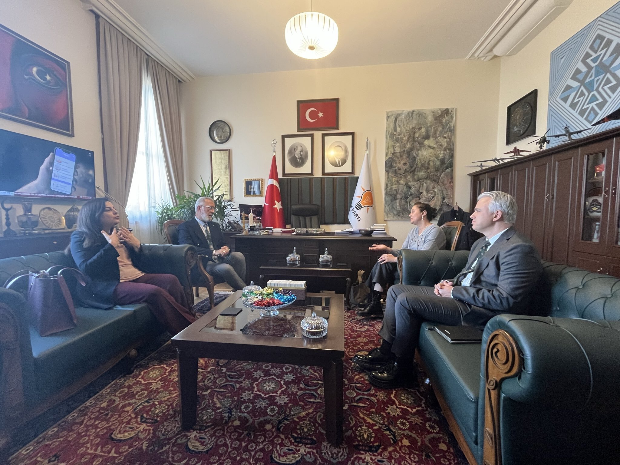 Oğlu Mattia Ahmet Minguzzi'nin