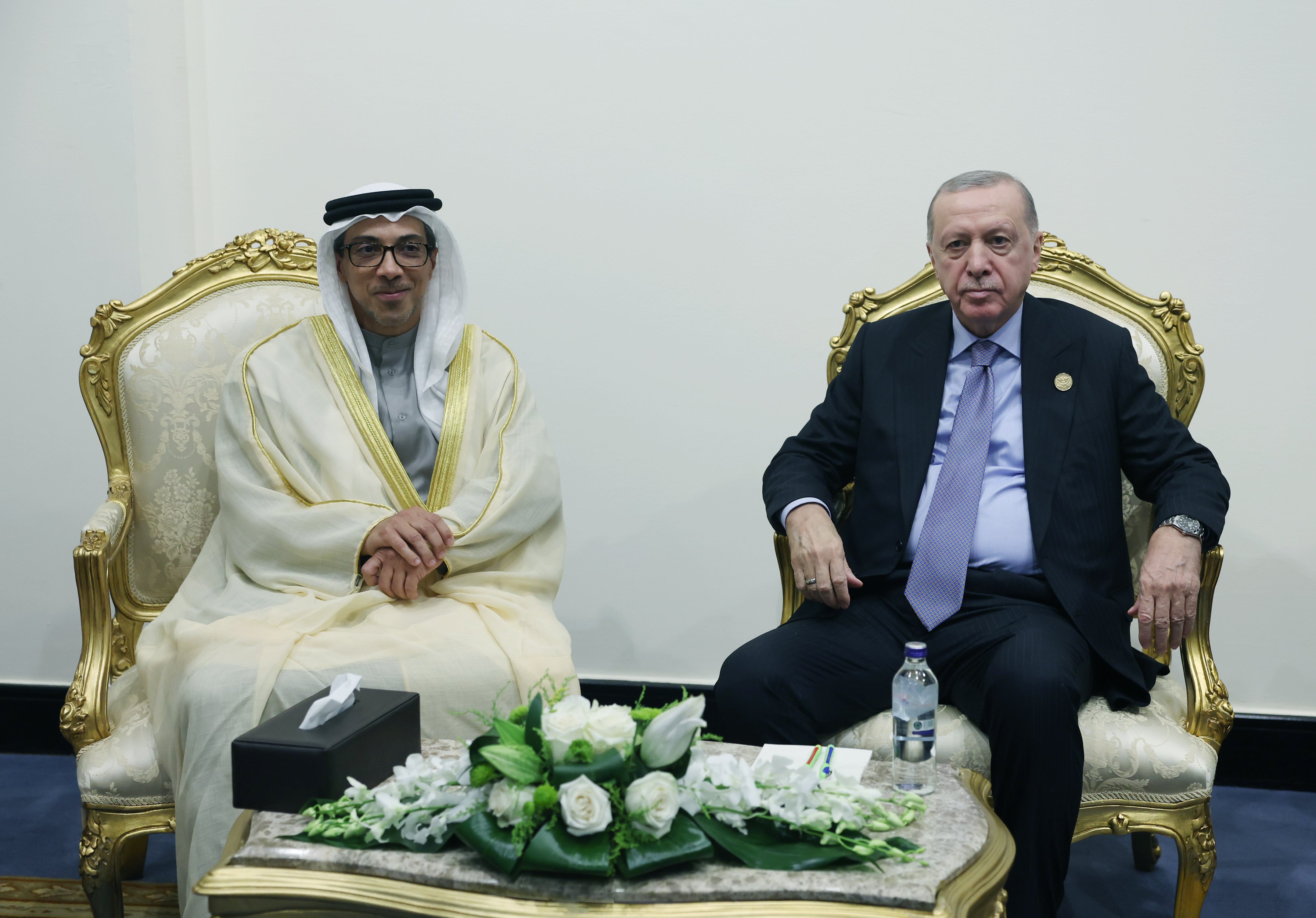 Cumhurbaşkanı Erdoğan, Mısır'da BAE