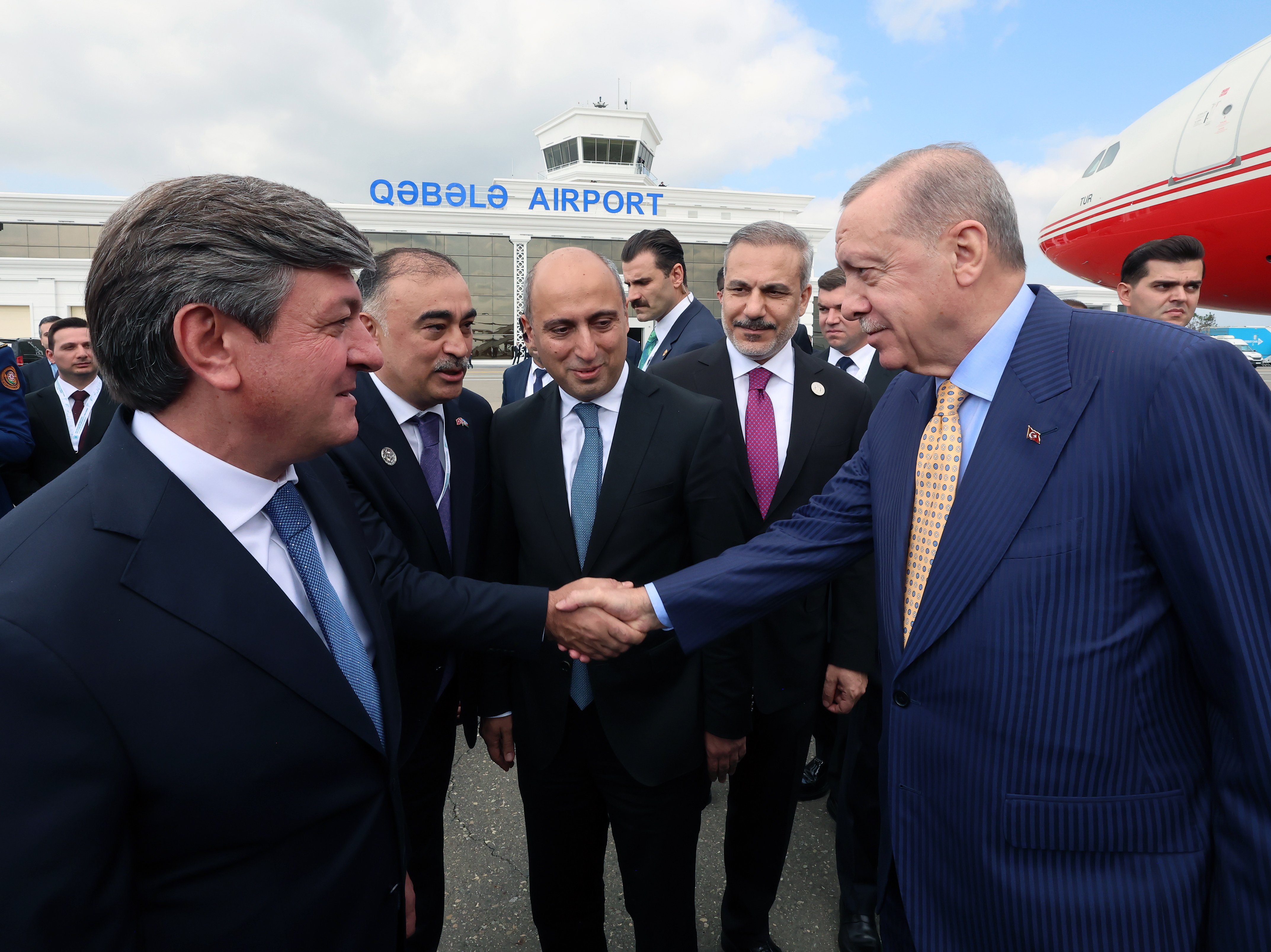 Cumhurbaşkanı Erdoğan Türk Devletleri Teşkilatı Zirvesi İçin Azerbaycan’da